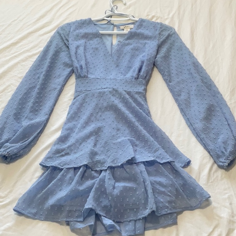 Japna Blue Mini Dress